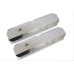 PartzBiz CM: 6872G-Mr. Gasket Fabricated Aluminum Valve Covers - Silver Finish