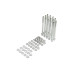 PartzBiz CM: 6822G-Mr. Gasket Fabricated Aluminum Valve Covers with Breather Holes - Long Bolt