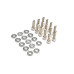 PartzBiz CM: 6830G-Mr. Gasket Fabricated Aluminum Valve Covers with Breather Holes - Short Bolt PartzBiz CM: 6830G-Mr. Gasket Fabricated Aluminum Valve Covers with Breather Holes - Short Bolt