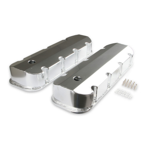 PartzBiz CM: 6830G-Mr. Gasket Fabricated Aluminum Valve Covers with Breather Holes - Short Bolt PartzBiz CM: 6830G-Mr. Gasket Fabricated Aluminum Valve Covers with Breather Holes - Short Bolt