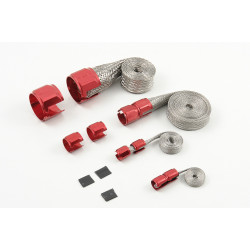 PartzBiz CM 8090 - Mr. Gasket Flex-Braid Hose Sleeve Kit - Red PartzBiz CM 8090 - Mr. Gasket Flex-Braid Hose Sleeve Kit - Red