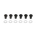 PartzBiz CM: 6710-Mr. Gasket Flexplate Bolts - GM - 7/16-10 x 11/16 Inch