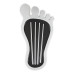 PartzBiz CM: 9645-Mr. Gasket Foot Print แป้นเหยียบแก๊ส - อลูมิเนียม - โครเมียม & ทาสีดำ PartzBiz CM: 9645-Mr. Gasket Foot Print แป้นเหยียบแก๊ส - อลูมิเนียม - โครเมียม & ทาสีดำ