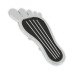 PartzBiz CM: 9645-Mr. Gasket Foot Print แป้นเหยียบแก๊ส - อลูมิเนียม - โครเมียม & ทาสีดำ PartzBiz CM: 9645-Mr. Gasket Foot Print แป้นเหยียบแก๊ส - อลูมิเนียม - โครเมียม & ทาสีดำ