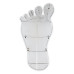 PartzBiz CM: 9645-Mr. Gasket Foot Print แป้นเหยียบแก๊ส - อลูมิเนียม - โครเมียม & ทาสีดำ PartzBiz CM: 9645-Mr. Gasket Foot Print แป้นเหยียบแก๊ส - อลูมิเนียม - โครเมียม & ทาสีดำ