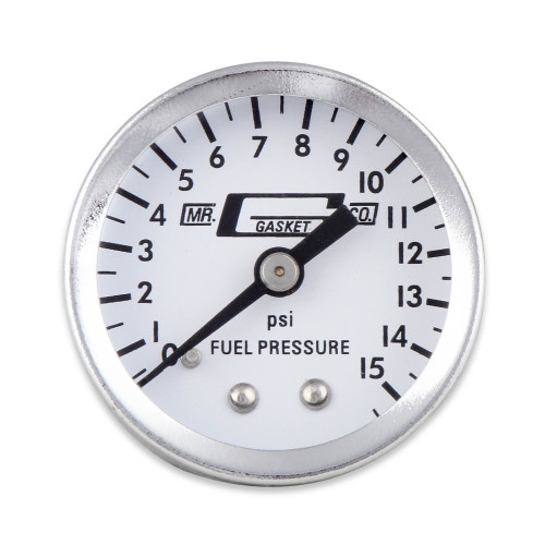 PartzBiz CM: 1561-Mr. Gasket Fuel Pressure Gauge - 0-15 PSI - 1-1/2 Inch Diameter PartzBiz CM: 1561-Mr. Gasket Fuel Pressure Gauge - 0-15 PSI - 1-1/2 Inch Diameter