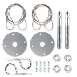 PartzBiz CM 1616 - Mr. Gasket Hood Or Deck Pin Kit - การแข่งขันด้วยเชือกเส้นเล็ก PartzBiz CM 1616 - Mr. Gasket Hood Or Deck Pin Kit - การแข่งขันด้วยเชือกเส้นเล็ก