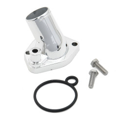 PartzBiz CM 2662 - Mr. Gasket O-Ring Style Chrome Water Neck - 45 Degree PartzBiz CM 2662 - Mr. Gasket O-Ring Style Chrome Water Neck - 45 Degree