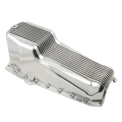 PartzBiz CM 5415 - Mr. Gasket Oil Pan - Finned Polished Aluminum PartzBiz CM 5415 - Mr. Gasket Oil Pan - Finned Polished Aluminum