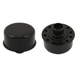 PartzBiz CM 9810BP - Mr. Gasket Push-On Breather - Flat Black