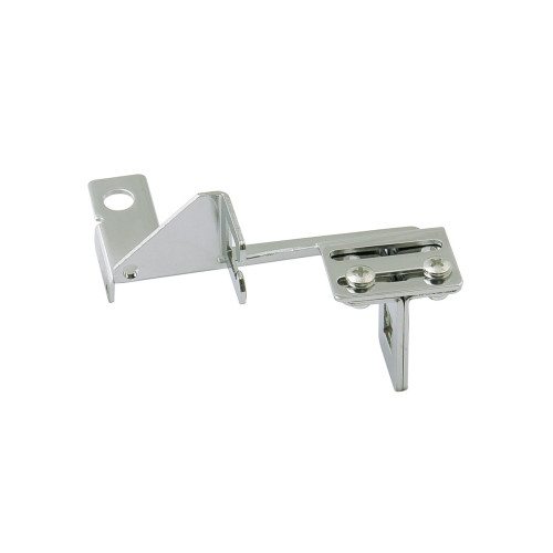 PartzBiz CM: 6039-Mr. Gasket Throttle And Transmission Kickdown Cable Bracket - Chrome PartzBiz CM: 6039-Mr. Gasket Throttle And Transmission Kickdown Cable Bracket - Chrome