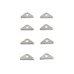 PartzBiz CM: 9899-Mr. Gasket Valve Cover Clamps - Chrome PartzBiz CM: 9899-Mr. Gasket Valve Cover Clamps - Chrome