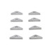 PartzBiz CM: 9899-Mr. Gasket Valve Cover Clamps - Chrome PartzBiz CM: 9899-Mr. Gasket Valve Cover Clamps - Chrome