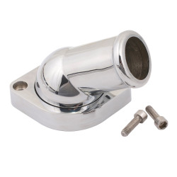 PartzBiz CM 2670 - Mr. Gasket Water Neck - Swivel - 30 Degree Angle - Chrome PartzBiz CM 2670 - Mr. Gasket Water Neck - Swivel - 30 Degree Angle - Chrome