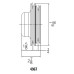 PartzBiz CM: 4967-Mr. Gasket Water Pump Pulley - Chrome - Double Groove
