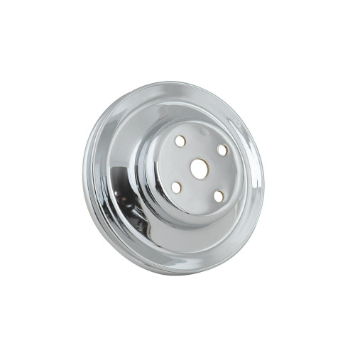PartzBiz CM: 4967-Mr. Gasket Water Pump Pulley - Chrome - Double Groove