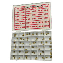 PartzBiz CM 36-236QFT - ชุดหัวฉีดแก๊ส #75 ถึง #110 (2 ชิ้น)