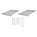 PartzBiz CM: 128-22QFT-Quick Fuel Fabricated Aluminum Valve Cover - Big Block Chevy - Silver Finish