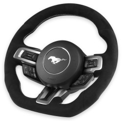 PartzBiz CM RK950-06 - REKUDO Steering Wheel - Alcantara Wrapped