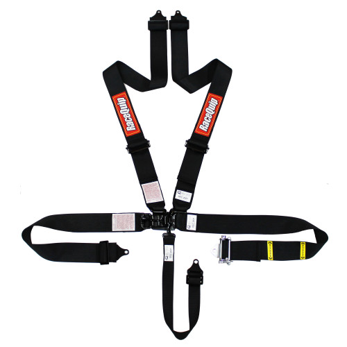 PartzBiz CM: 813003RQP-RaceQuip 5 Point Harness - Small Buckle Ratcheting Latch & Link