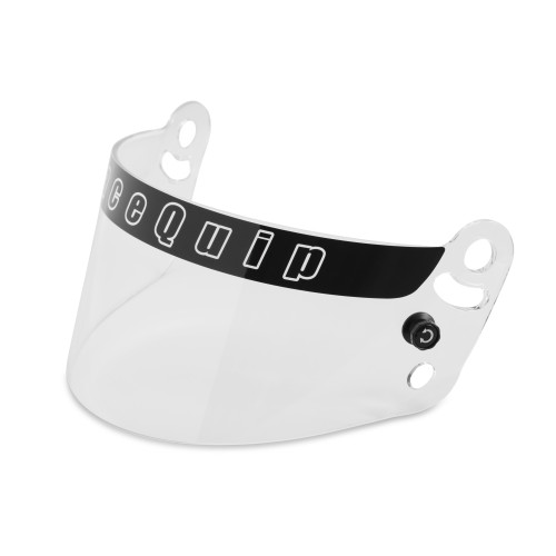 PartzBiz CM: 204001RQP-RaceQuip Clear Helmet Face Shield - Fits Pro Model Helmet
