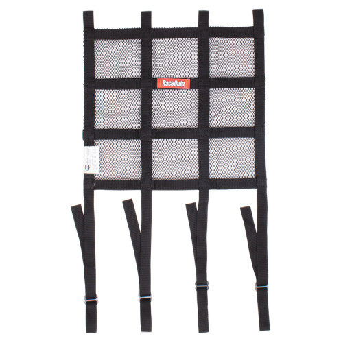 PartzBiz CM: 822001RQP-RaceQuip Hybrid Mesh/Ribbon Window Net พร้อมสายรัดยึด PartzBiz CM: 822001RQP-RaceQuip Hybrid Mesh/Ribbon Window Net พร้อมสายรัดยึด