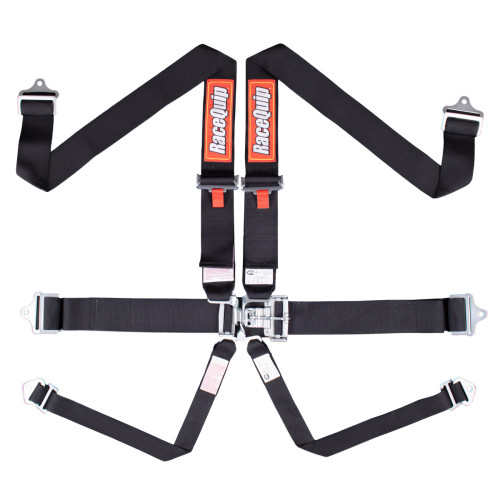 PartzBiz CM: 712002RQP-RaceQuip Latch & Link 6 Point Harness Set PartzBiz CM: 712002RQP-RaceQuip Latch & Link 6 Point Harness Set