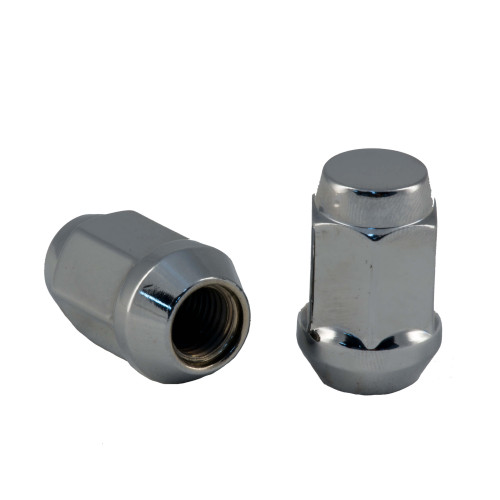 PartzBiz CM: C1702H-Rocket Racing Wheels C1702H 7/16 Bulge Acorn Lug Nut Chrome - 3/4 Hex PartzBiz CM: C1702H-Rocket Racing Wheels C1702H 7/16 Bulge Acorn Lug Nut Chrome - 3/4 Hex