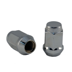 PartzBiz CM C1709H34 - Rocket Racing Wheels C1709H34 14มม.1.5 Bulge Acorn Lug Nut Chrome - 3/4 Hex PartzBiz CM C1709H34 - Rocket Racing Wheels C1709H34 14มม.1.5 Bulge Acorn Lug Nut Chrome - 3/4 Hex