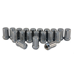 PartzBiz CM C7002-SET - Rocket Racing Wheels C7002-SET 7/16 Spline Drive Lug Nuts - ชุด 20 อัน PartzBiz CM C7002-SET - Rocket Racing Wheels C7002-SET 7/16 Spline Drive Lug Nuts - ชุด 20 อัน