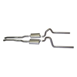 PartzBiz CM C5ZZ-5257-WOR - Scott Drake 1965-66 Mustang GT Exhaust