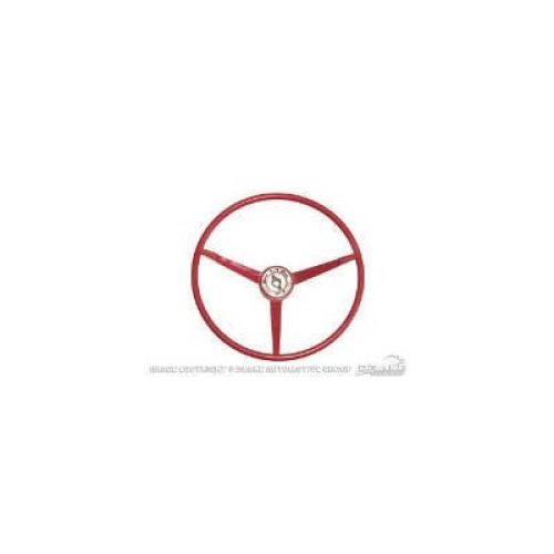 PartzBiz CM: C5ZZ-3600-BR-Scott Drake 1965 Standard Steering Wheel (Bright Red)
