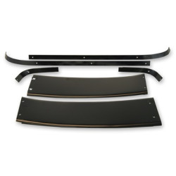 PartzBiz CM C7ZZ6331144-83K - Scott Drake 1967-68 Mustang Fastback Rear Roof Molding Set PartzBiz CM C7ZZ6331144-83K - Scott Drake 1967-68 Mustang Fastback Rear Roof Molding Set