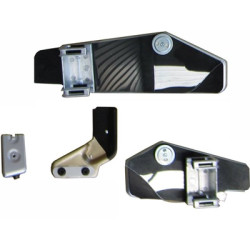 PartzBiz CM D0ZZ-6321410-MK - Scott Drake 1969-70 Mustang Door Glass Bolt-on Mount and Guide Kits (Right) PartzBiz CM D0ZZ-6321410-MK - Scott Drake 1969-70 Mustang Door Glass Bolt-on Mount and Guide Kits (Right)