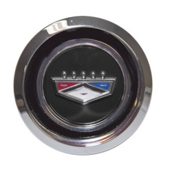 PartzBiz CM C9OZ-1130-BLACK - Scott Drake 1969-73 Ford Magnum Hub Cap, Black PartzBiz CM C9OZ-1130-BLACK - Scott Drake 1969-73 Ford Magnum Hub Cap, Black