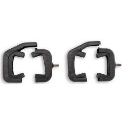 PartzBiz CM C6TZ-8A193-K - Scott Drake 66-77 Bronco Radiator Bracket Set (3 Row, Black) PartzBiz CM C6TZ-8A193-K - Scott Drake 66-77 Bronco Radiator Bracket Set (3 Row, Black)