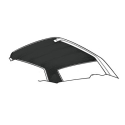 PartzBiz CM HL-FM-FB-69-BK - Scott Drake 69-70 Fastback Headliner (Black) PartzBiz CM HL-FM-FB-69-BK - Scott Drake 69-70 Fastback Headliner (Black)