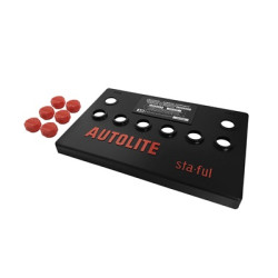 PartzBiz CM C1DZ-10655-BC - ฝาครอบด้านบนของแบตเตอรี่ Scott Drake Autolite PartzBiz CM C1DZ-10655-BC - ฝาครอบด้านบนของแบตเตอรี่ Scott Drake Autolite