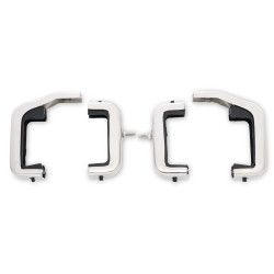PartzBiz CM C6TZ-8A193-4SK - Scott Drake Bronco Stainless Steel Radiator Bracket Set (4 Row) PartzBiz CM C6TZ-8A193-4SK - Scott Drake Bronco Stainless Steel Radiator Bracket Set (4 Row)
