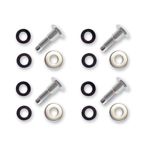 PartzBiz CM: 382627-K-Scott Drake Chrome seat belt bolt kt PartzBiz CM: 382627-K-Scott Drake Chrome seat belt bolt kt