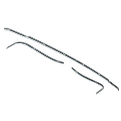 PartzBiz CM MM-243 - Scott Drake Convertible Top Rear Tack Strip Set PartzBiz CM MM-243 - Scott Drake Convertible Top Rear Tack Strip Set