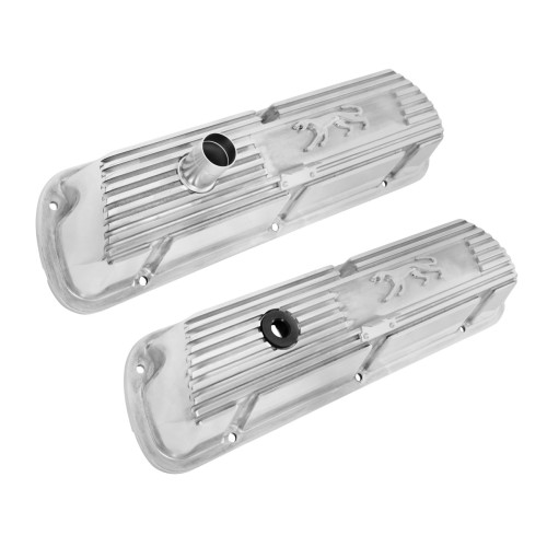 PartzBiz CM: 6A582-COP-Scott Drake Cougar Aluminum Valve Covers, Polished