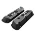 PartzBiz CM: 6A582-CO-Scott Drake Cougar Aluminum Valve Covers Black Powder Coated Wrinkle Finish PartzBiz CM: 6A582-CO-Scott Drake Cougar Aluminum Valve Covers Black Powder Coated Wrinkle Finish