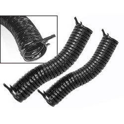 PartzBiz CM C5ZZ-18556-A - Scott Drake Defroster Hoses with Cam-Locks
