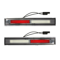 PartzBiz CM C9WY-13776-7-A - Scott Drake Deluxe Door Light Assembly (Pair) PartzBiz CM C9WY-13776-7-A - Scott Drake Deluxe Door Light Assembly (Pair)