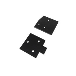 PartzBiz CM C6ZZ-650263866K - Scott Drake Door Hinge Mounting Plates for Late 65-66 Mustang PartzBiz CM C6ZZ-650263866K - Scott Drake Door Hinge Mounting Plates for Late 65-66 Mustang