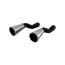 PartzBiz CM C5ZZ-5255-C-D - Scott Drake Exhaust Tips Trumpet Style PartzBiz CM C5ZZ-5255-C-D - Scott Drake Exhaust Tips Trumpet Style