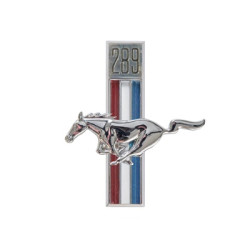 PartzBiz CM C7ZZ-16229-C - Scott Drake Fender Emblem, 289 Running Horse Fender, Driver Side PartzBiz CM C7ZZ-16229-C - Scott Drake Fender Emblem, 289 Running Horse Fender, Driver Side