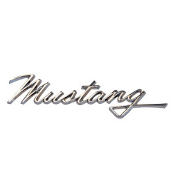 PartzBiz CM C8ZZ-16098-A - Scott Drake Fender Emblem, Pin On, Mustang Script PartzBiz CM C8ZZ-16098-A - Scott Drake Fender Emblem, Pin On, Mustang Script