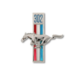 PartzBiz CM C8ZZ-16229-A - Scott Drake Fender Emblem Running Horse, 302 Pin-On Driver Side PartzBiz CM C8ZZ-16229-A - Scott Drake Fender Emblem Running Horse, 302 Pin-On Driver Side